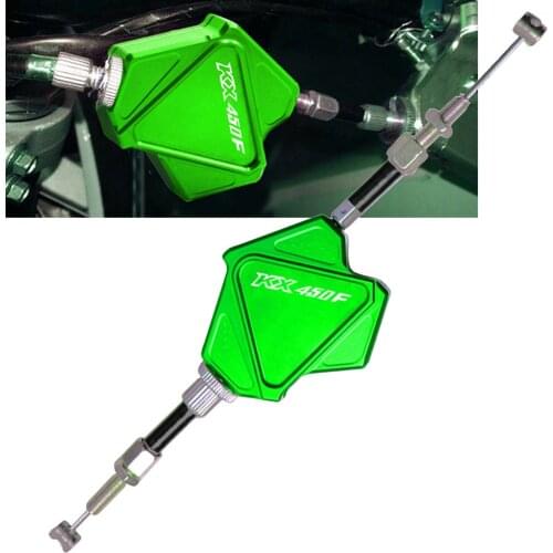 CNC Stunt Clutch Lever Easy Pull Cable System For Kawasaki KX450F KX 450F 2006-2018 2009 2010 2011 2012 2013 2014 2015 2016 2017