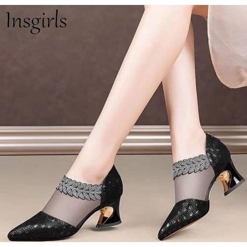 New Non-Slip Flats Women 2021 Spring Summer Mesh Breathable Ladies Slip On Comfy Loafers 36-41 Shallow Female Casual Shoes