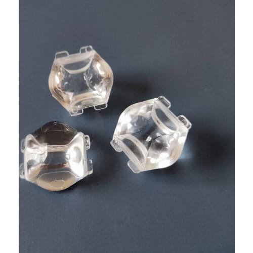 HYTC-22.89 High quality LED Lens, Window lamp lens, PMMA materials, Size: 22.55X22.89X12.12mm, Degree: 8X120, Clean surface