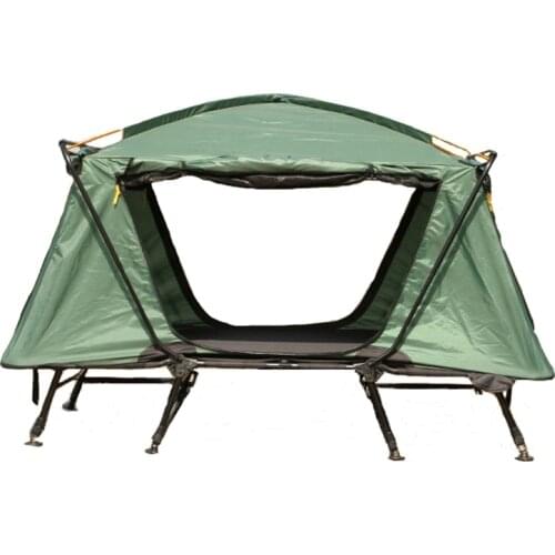 Camping Off The Ground Tent Oversize Tent Cot Folding Outdoor Camping Hiking Sleeping Bed Shelter