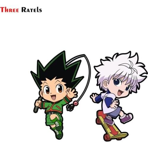Three Ratels FC636 hunter x hunter gon and killua car body sticker macbook anime sticker