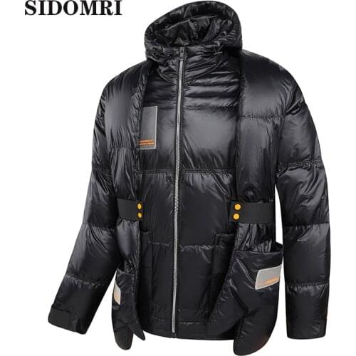 New collection Mens Down Jacket Luxury High Quality White Duck Down Super Thick Hooded Men Women Loves Wear Casual Down Jacket