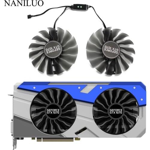 95mm GAA8S2U GTX 1070 Cooler Fan For EMTek Palit GTX1070 GameRock Premium Edition Graphics Card GPU cooling Fan