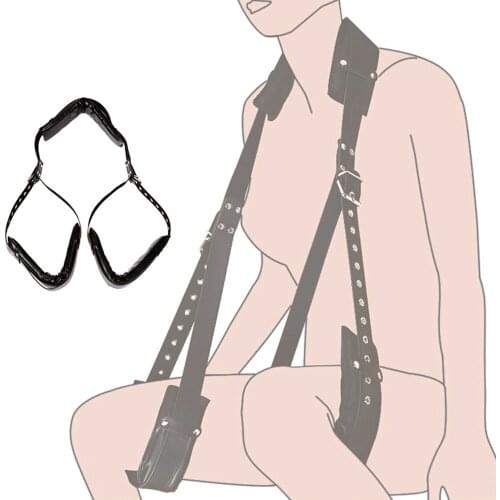 SM Leg Bondage Open Leg Restraints Ankle Cuffs For Women Couples Erotic Slave Thigh Slings Swing Adult Sex Toys Aid Accessories