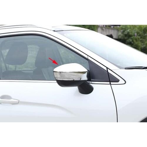 Style Rearview Side Mirror Cover Trim for 2017-2021 Mitsubishi Eclipse Cross Mirrors