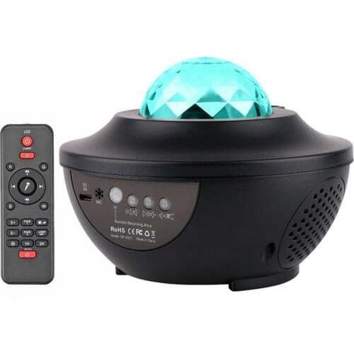 LED Starry Watermark Music Starlight Projector Stage Watermark Projection Lamp Night Light Star Projector Room Decor