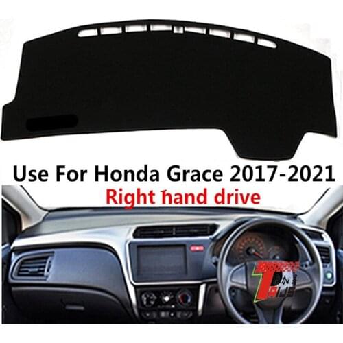 TAIJS Factory Casual Simple Sport Polyester Fibre Car Dashboard Cover For Honda Grace 2017 2018 2019 2020 2021 Right hand drive