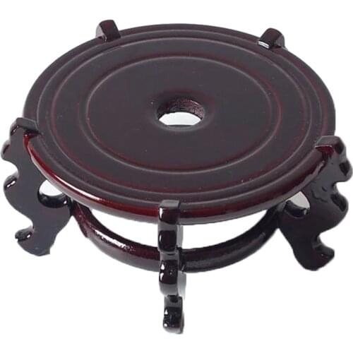 Vintage Home Decor Ceramic Flower Vases Stand Antique Traditional Chinese Blue and White Porcelain Vase Stand Holder