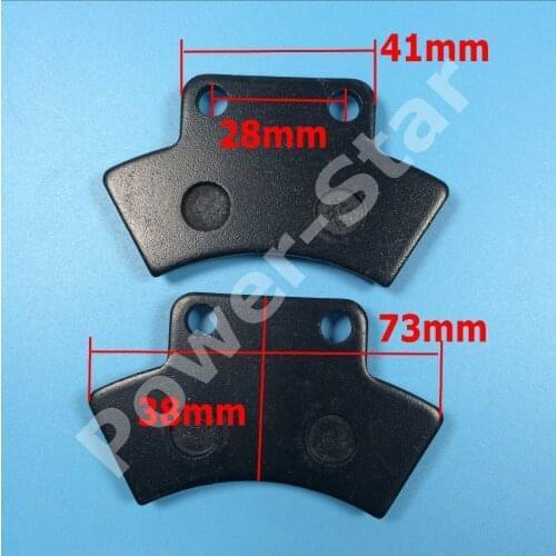 Rear Brake Pads For Polaris ATV Quad 400L 1994-1995 Magnum 425 1995-1998 Trail Boss 350L 1990-1993 Xplorer 500 1997