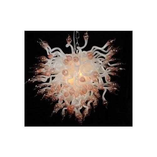 100% Mouth Blown Borosilicate Custom Made Indoor Art Decorative Italian Dale Chihully Style Murano Glass Chandelier Light