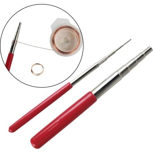 2pcs Wire Looping Tool Mandrel Jewelry Wire Wrapping Jump Ring Forming Molding Winding Sticks Wrapping Coil Jig Tool Set