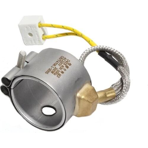 80mm Diameter 30~50mm Height 110V/220V/380V 250W/300W/350W/400W/430W Aluminized Band Heater Sealed O-ring Heating Element