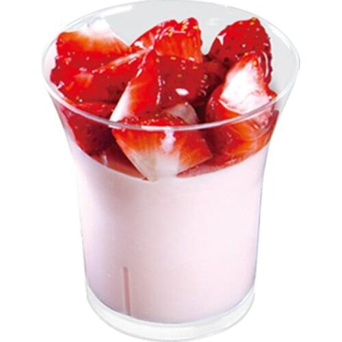 Promotion - Event Party Wedding Festival Suppliers, Disposable Plastic Tableware, 65*57mm/70ml Star Dessert Cup, 10/Pack