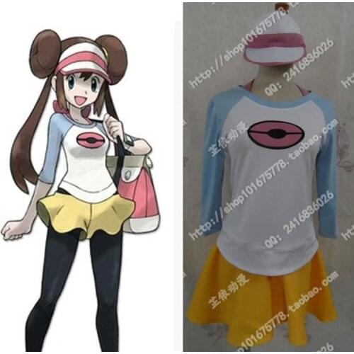 Free Shipping Black and White Versions mei Cosplay Costume with hat