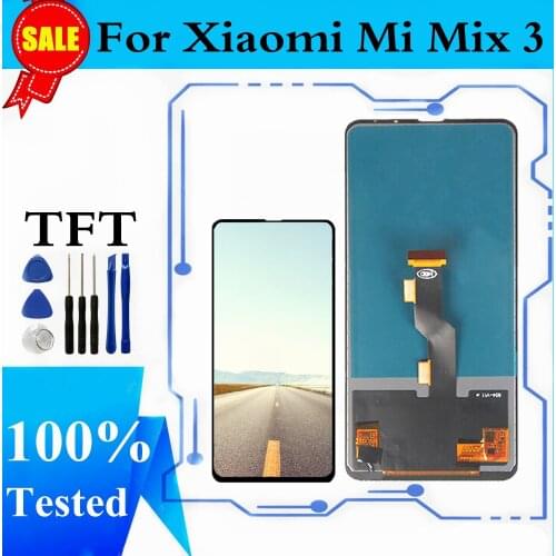 For Xiaomi Mi Mix 3 LCD Display Touch Screen Digitizer Assembly For Mi Mix3 Replacement MiMix3 MiMix 3 LCD Screen