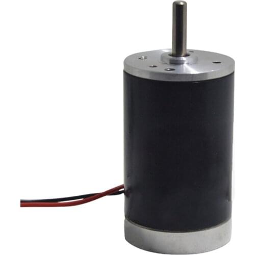 DC 12V 24V Motor 10W Electric High Speed 2000/3000/4000/5000/6000rpm Copper Brush Double Ball Low Noise Motorsl DIY Engine 38SRZ