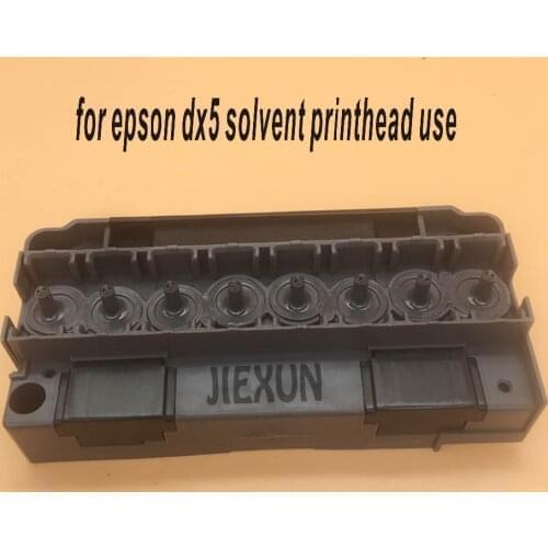 F186000 DX5 print head cover adapter solvent for Skycolor Allwin Human Lecai Xuli printer epson dx5 printhead manifold cover