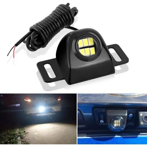 Fuleem Super Bright Reverse Light Bulb 3030 6LED Backup Parking LED Light Lamp Waterproof Auxiliary led backup light for Vehicle