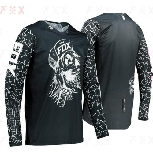 HTTP FOX motorcycle mountain bike team downhill jersey MTB Offroad DH MX bicycle locomotive shirt cross country mountain bike GO