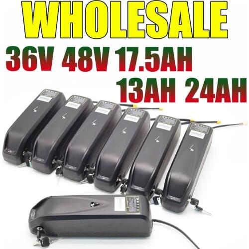 EU No Tax Electric bicycle Battery 48V 13AH 48V 17.5AH 24Ah Downtube hailong plus Pack Lithium eBike Battery for 250w 500w 850w
