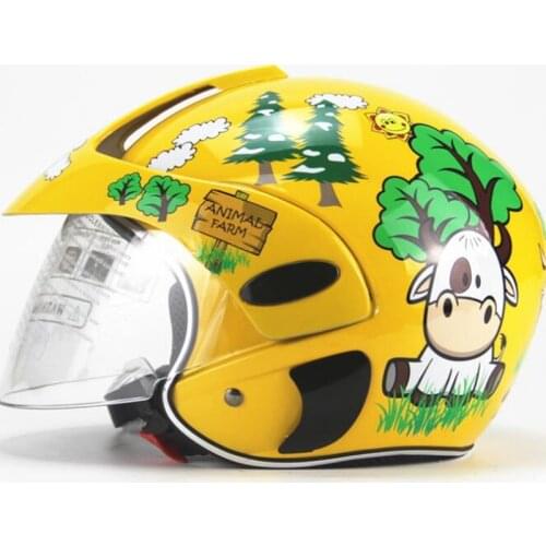 Cute Children Motorbike Motorcycle Helmet Child Warm Comfortable Scooter Motor Safety Helmets For Kids