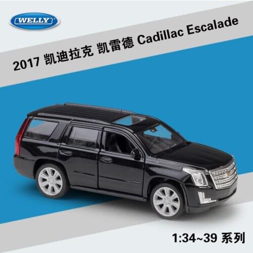 1:36 2017 Cadillac Escalade Alloy Car Model Metal Model Vehicles With Retail box
