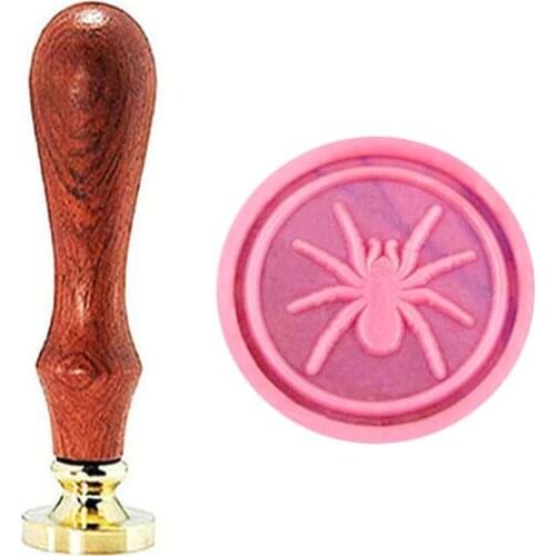 Spider Wax Seal Stamp Set Vintage Classical Wax Stamp Kit for Cards Envelopes Invitations Wine Packages