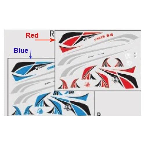 Decal for Freewing 64mm Stinger EPO RC Plane FJ10411 07
