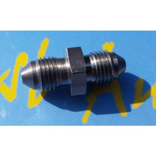Stainless Steel 3/8-24unf thread male -3an AN3 an-3 to an3 -3an male adaptor Brake Hose ptfe Swivel end Fittings