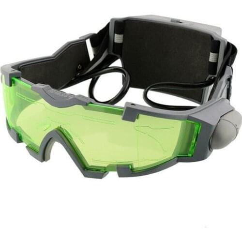 Night Vision Goggles Lens Adjustable Elastic Band Night Glasses Eyeshield Worldwide Green