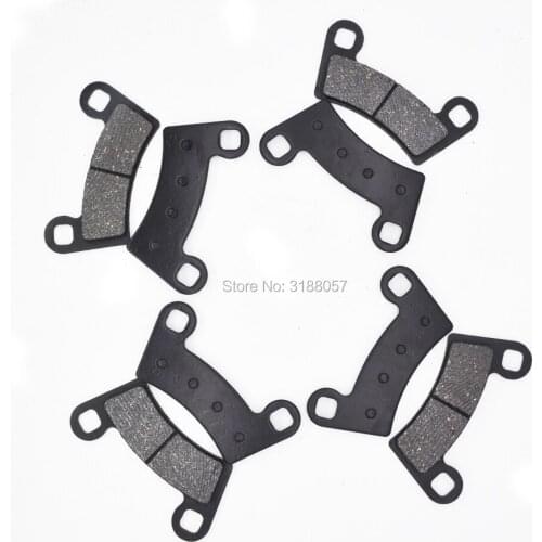 FRONT & REAR BRAKE PADS FITS POLARIS Ranger Crew 900 Diesel 2012-2015