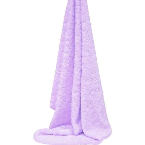 Embos Lilac Baby Blanket
