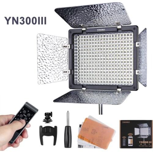 YONGNUO YN300III YN-300III LED light 3200k-5500K CRI 95 Camera Photo LED Video Light Panel Light with Remote control