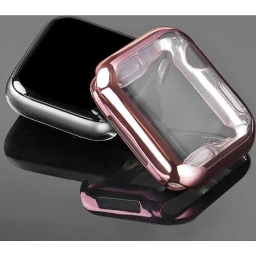 360 full Screen protector Bumper Ultra slim Case for Apple Series 3/2/1 38MM 42MM cover Band for iwatch series 4/5 40mm 44mm