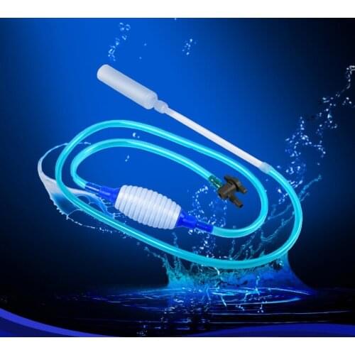 Aquarium water changer aquarium suction pipe fish tank sand washing water suction pipe straw pet aquatic pumps