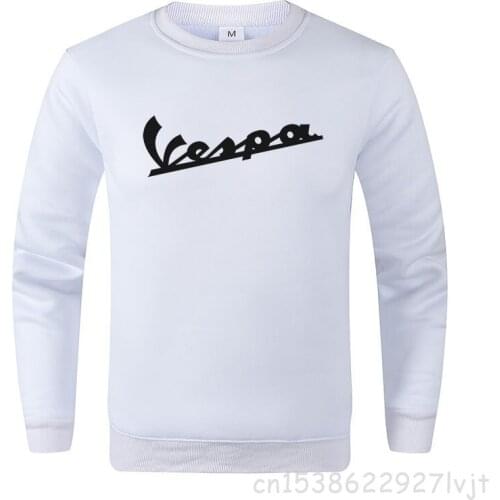 Funny Unisex Sweatshirt Clothing Vespa Hoodies Sweatshirts Motorcycle Casual Jackets Pullover Hooded Streetwear Tops Clothes