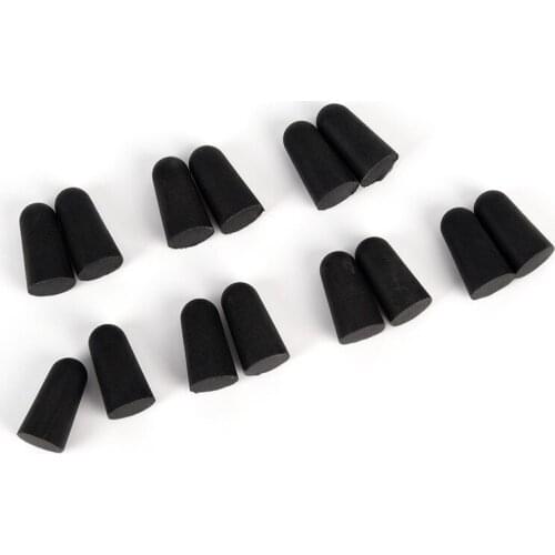 20Pairs 2colors Soft Polyurethane Ear Plugs Tapered Travel Sleep Noise Prevention Earplugs Noise Reduction For Travel Sleeping