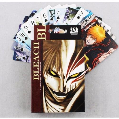 Anime Bleach Poker Cards Cosplay Board Game Cards toy gift