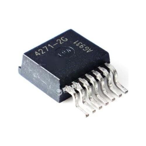 Free Shipping 5PCS/LOT TLE4271-2G 4271-2 4271-2G TO263-7 5V 0.55A Car Transistor Automotive Voltage Regulator Chips