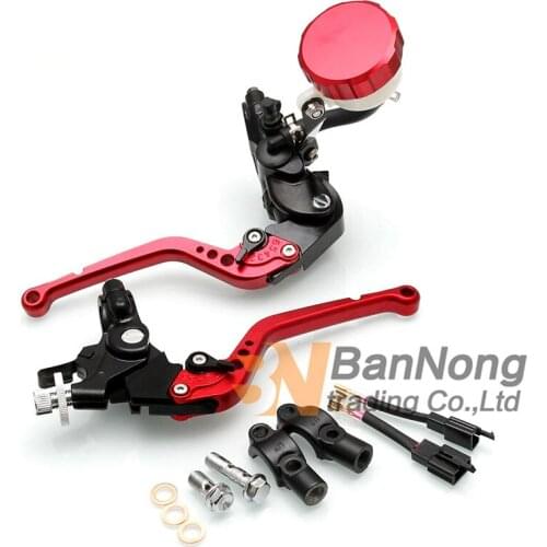 Free shipping motorcycle Clutch levers brake master cylinder pump assembly For CBR600 1000 R1 R6 GSXR600 1000 ZX-6R 636 ZX-10R
