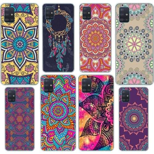 Dreamcatcher Mandala Case for Samsung Galaxy A51 A71 5G UW A21s M51 A21 A9 A Quantum A11 A31 Coque Silicone Phone Cover