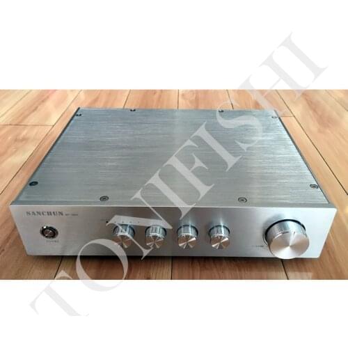 Four-tube preamplifier, JFET preamp, with bass, midrange, treble and volume adjustment functions