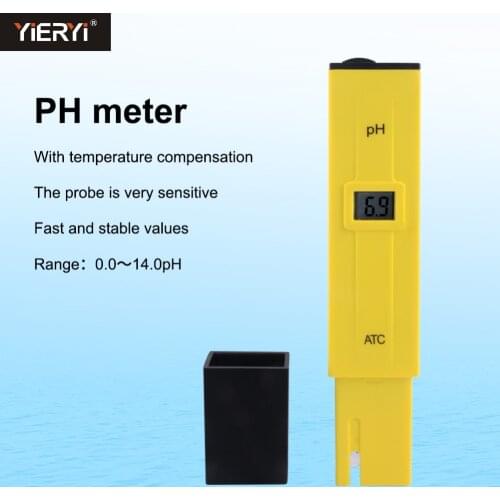 10pcs/lot BEST PRICE Pocket Pen Water PH Meter Digital Tester PH-009 IA 0.0-14.0pH for Aquarium Pool Water Laboratory