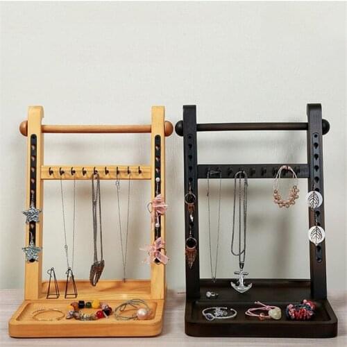 Hot 1PC Detachable Desktop Earrings Bracelet Storage Shelf Jewelry Display Holder Ear Stud Stand Jewelry Organizer 30