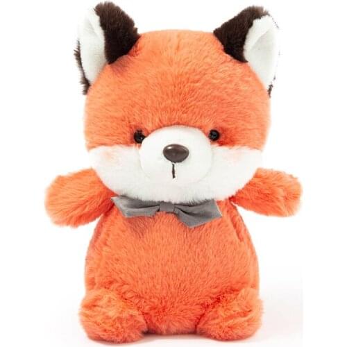 Simulation Mini Animals Toy Cute Artificial Animal Small Rabbit Fox Plush Toys Kids Toys Decorations Birthday Gift