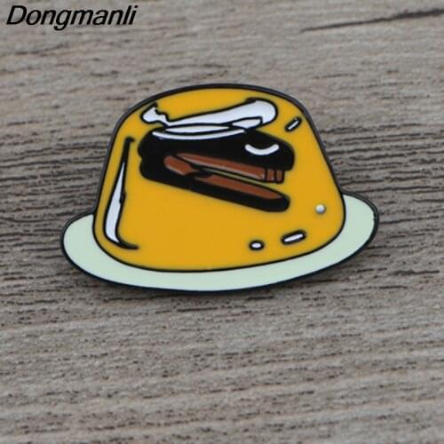 K327 The Office Stapler in Jello Cute Pins Enamel Brooches for Women Lapel pin Cartoon Metal Badge Collar Jewelry Gifts 1pcs