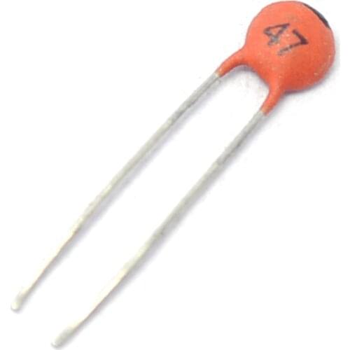100PCS/LOT Ceramic Capacitor 47PF 47P 50V