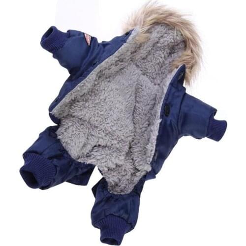 Winter Warm Camouflage Dog Coat Jacket Four Legs Jumpsuit Pants Apparel Winter Waterproof Pets Dog Clothes Fashion For Chihuahua