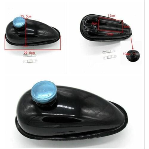 Fuel Gas Tank Petcock Cap 2L For 49CC 50CC 60CC 66CC 80CC Motorized Bike