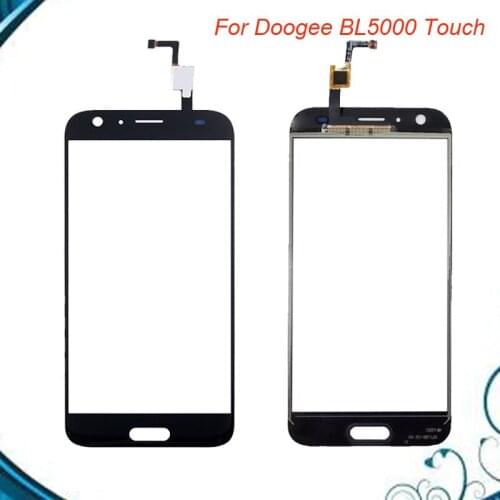 5.5'' Black/Blue Touchpad Touchscreen For Doogee BL5000 BL 5000 Touch Screen Digitizer Sensor Front Outer Glass Panel IN Stock